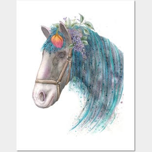 Mackinac Island Spring Horse Posters and Art